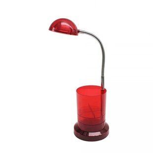 Настольная лампа BERNA 3W красный LED 3000К для офиса 049-006-0003-030 фото