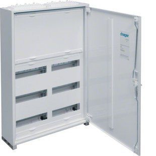Щит Univers IP44 800x550x161мм 72мод. с блоком для клемм, наружный монтаж FWB52N-HAGER фото