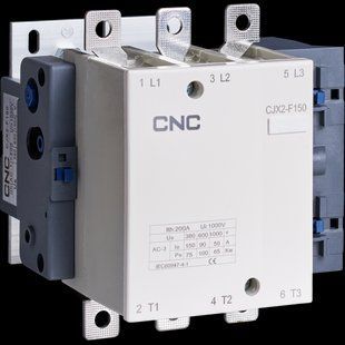 Електромагнітний контактор CNC CJX2-F-150 75кВт 220В 150А для асинхронних двигунів Б00030460 фото
