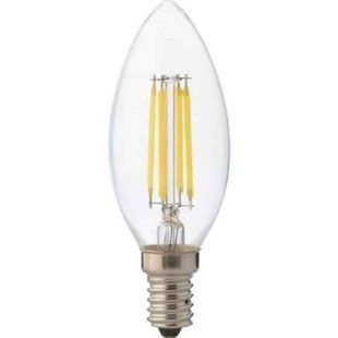 Світлодіодна лампа Horoz FILAMENT CANDLE-4 4W Е14 2700К філаментна для інтер'єру 001-013-0004-010 фото