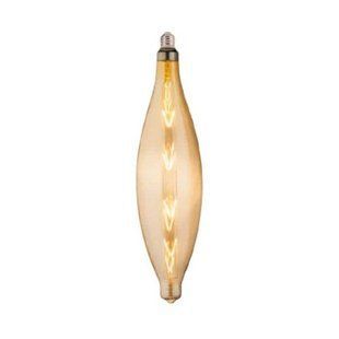 Світлодіодна лампа Horoz Filament ELLIPTIC 8W Е27 Янтарний ретро LED 001-054-0008-010 фото