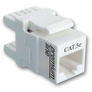 Модуль KeyStone RJ-45 UTP, категория 5e, безинструментальный, SLIM, Lumina WL9002-HAGER фото