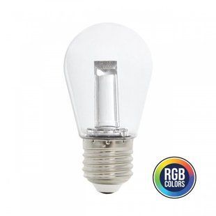 Світлодіодна лампа Horoz FANTASY 1W E27 RGB для декору 001-088-0001-010 фото