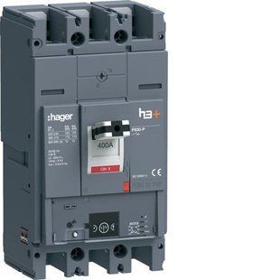 Hager HPW400NR 3p 400A 110kA H3+ Energy P630 автоматический выключатель HPW400NR фото