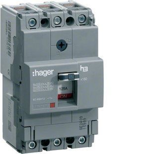 Автоматический выключатель x160 TM 3P 40кА 40А 440В AC от Hager HNA040H-HAGER фото