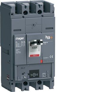 Hager HNW630NR 3p 630A 40kA H3+ Energy P630 автоматический выключатель HNW630NR фото